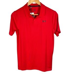 NEW‎ Under Armour Youth Polo Shirt UPF 50 HeatGear Athletic Training Top YLG